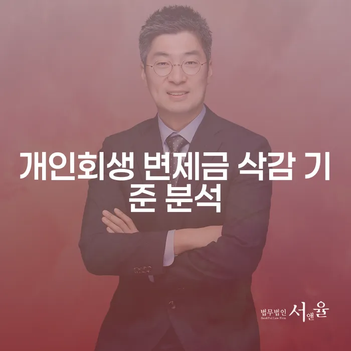 개인회생 변제금 삭감 기준 분석, 어떻게 해야 할까요?